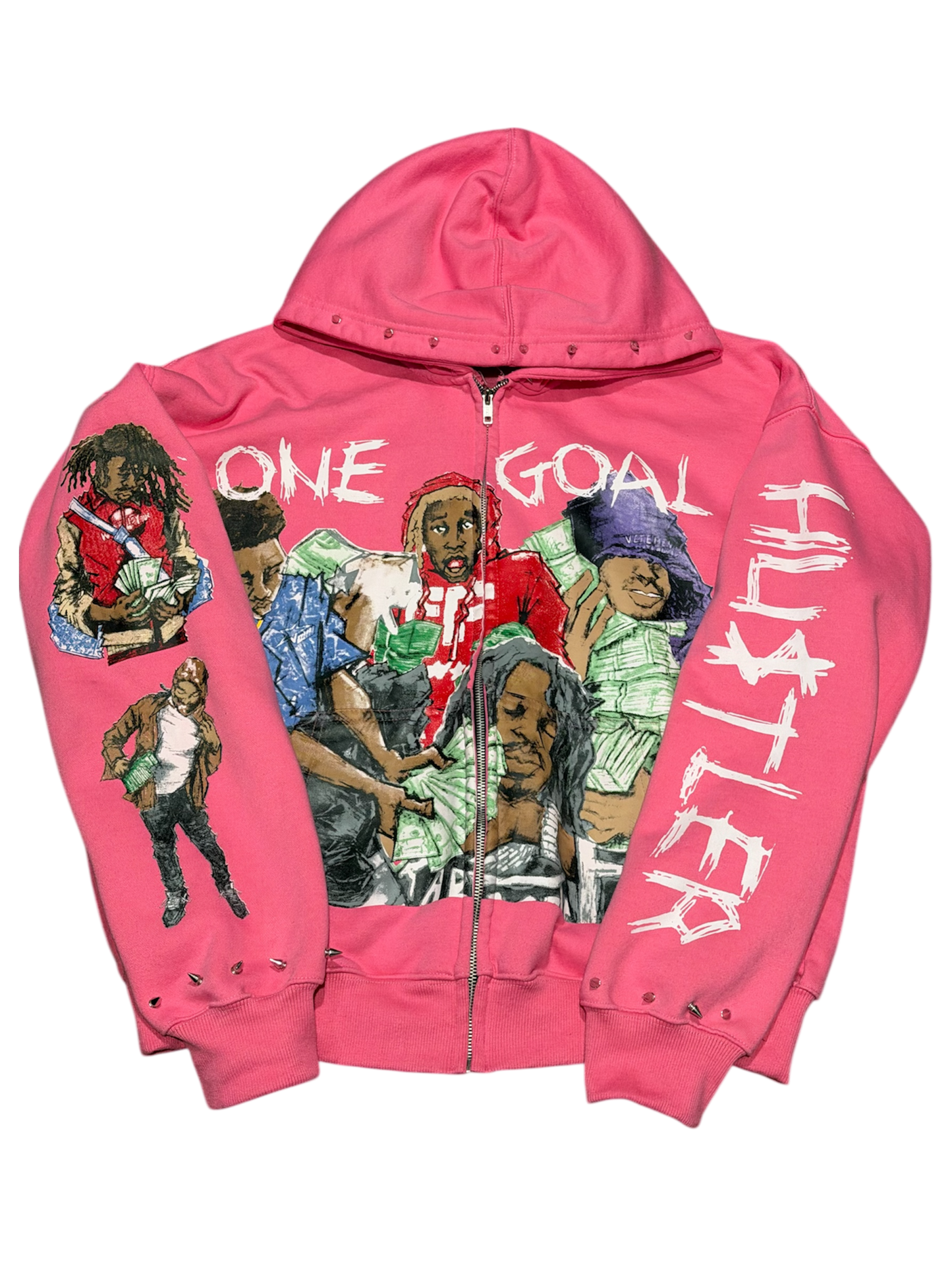 ONE GOAL Zip Up Pink